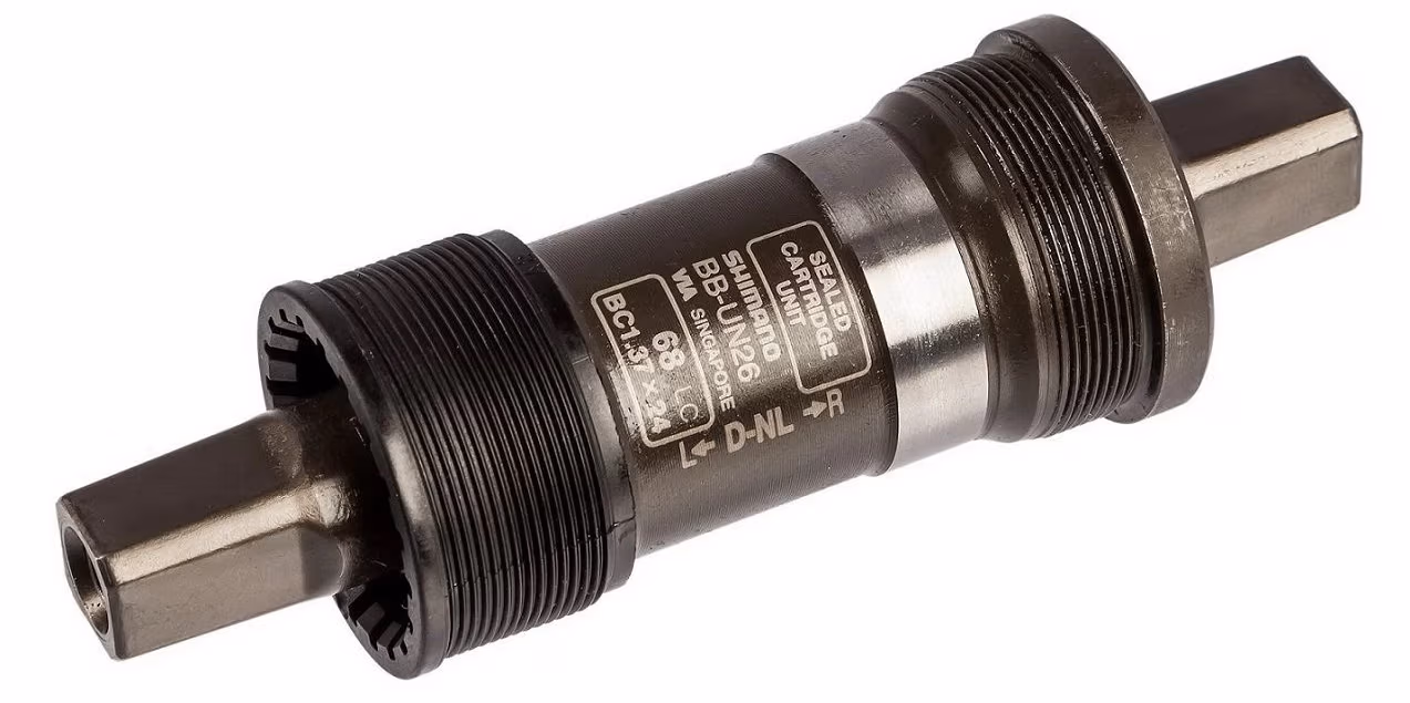 Butuc pedalier SHIMANO BB-UN26B, 68-122.5 mm EBB